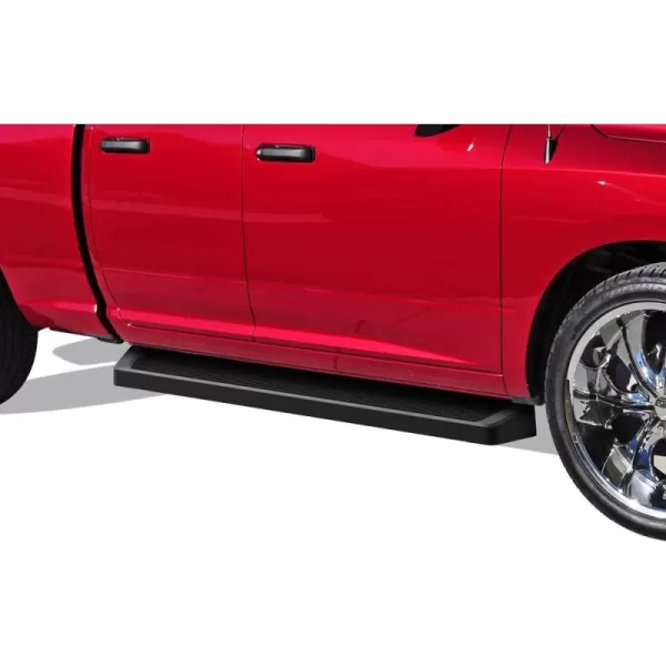 Running Board Style Aluminum Black