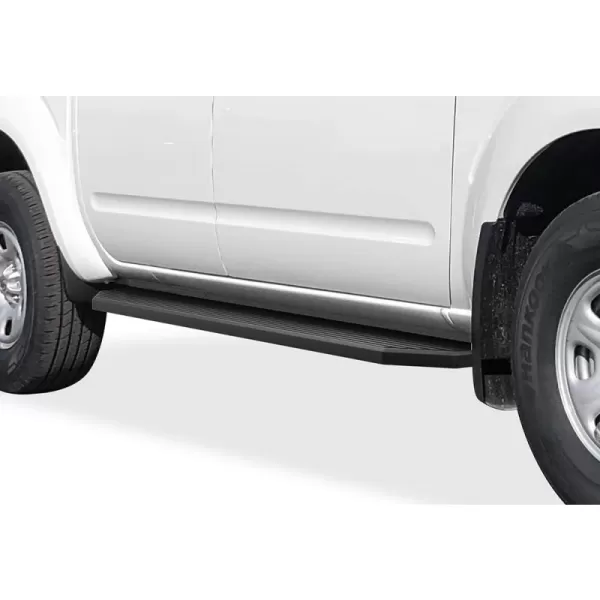 Running Board Flat Style Aluminum Black