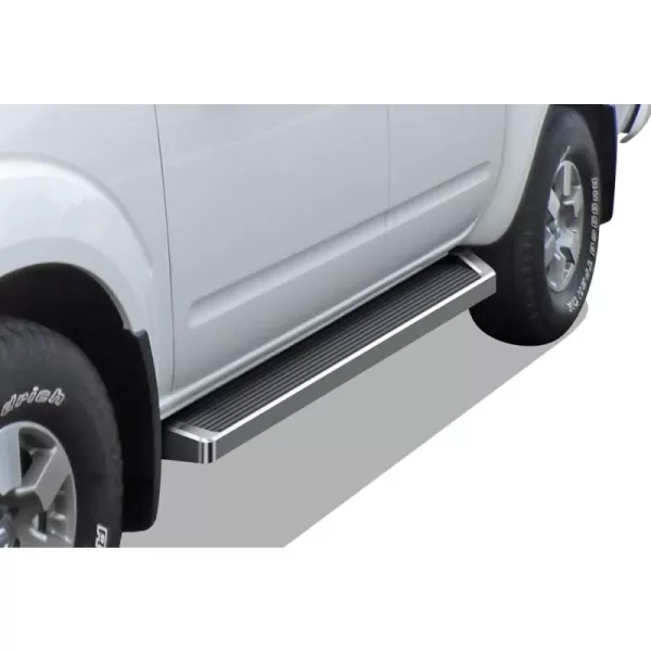 Running Board Style Aluminum Silver