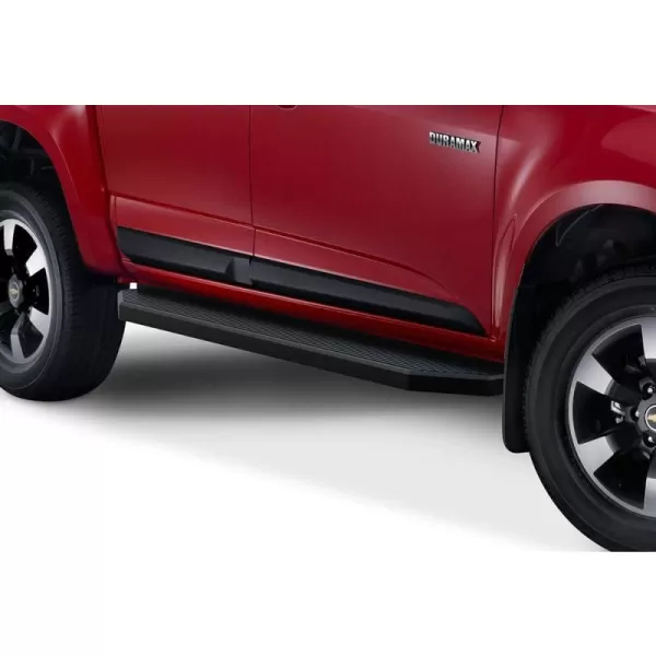 Running Board Flat Style Aluminum Black
