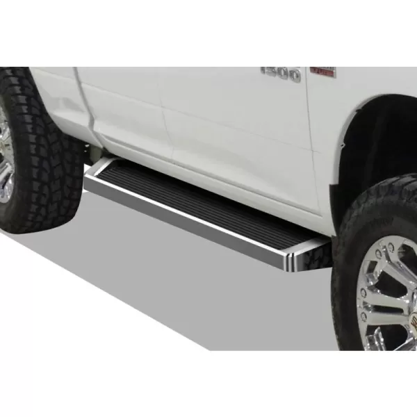 Running Board Style Aluminum Silver