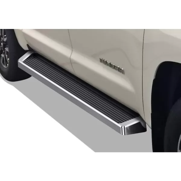 Running Board Style Aluminum Silver