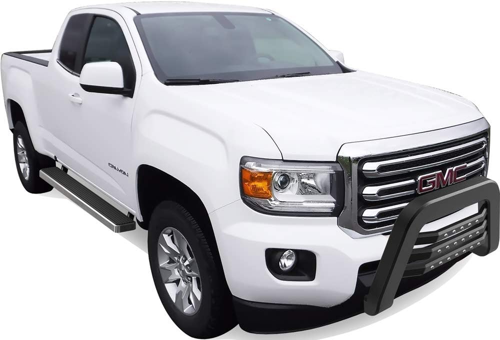 thumbnail image 2 of TAC Bull Bar Grille Guard For 2015-2022 Chevy Colorado GMC Canyon – Textured Black 2 of 3