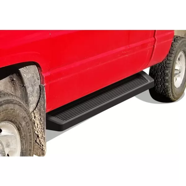 Running Board Style Aluminum Black