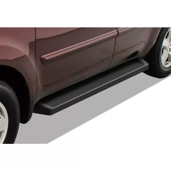 Running Board Style Aluminum Black