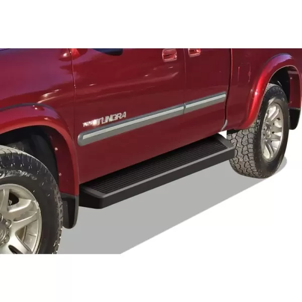 Running Board Style Aluminum Black