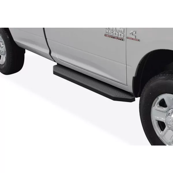 Running Board Flat Style Aluminum Black