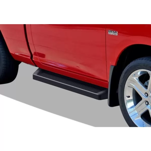 Running Board Style Aluminum Black