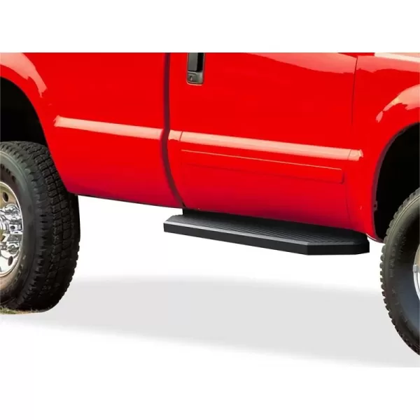 Running Board Flat Style Aluminum Black