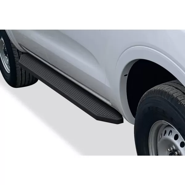 Running Board Flat Style Aluminum Black