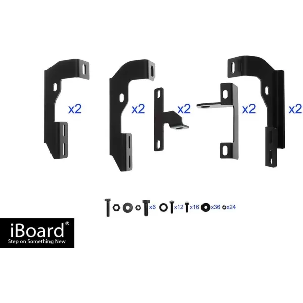 APS Running Boards  Compatible with Jeep Wrangler JL 2018-2024 4-Door   