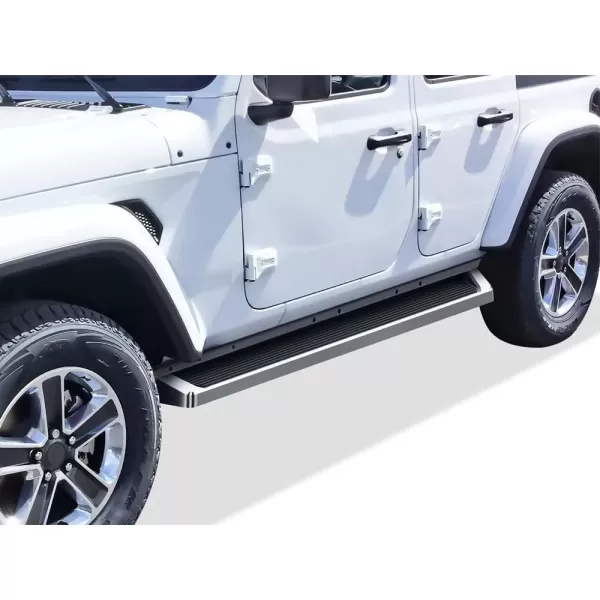 APS Running Boards  Compatible with Jeep Wrangler JL 2018-2024 4-Door   