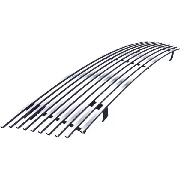APS Compatible with Ford Ranger 1993-1997 Main Upper Stainless Steel Chrome Billet Grille Grill Insert F85013A