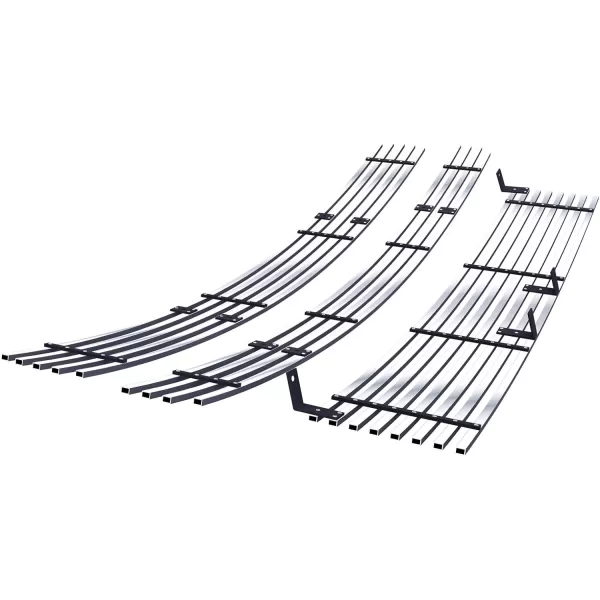 APS Compatible with Scion XB 2003-2007 Stainless Steel Chrome 8x6 Billet Grille Insert Combo T87977S