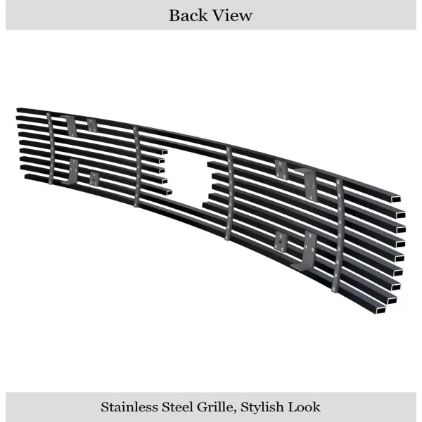 APS Compatible with Toyota Pickup 1992-1994 4WD Logo Show Main Upper Stainless Steel Chrome Billet Grille Grill Insert T65142A