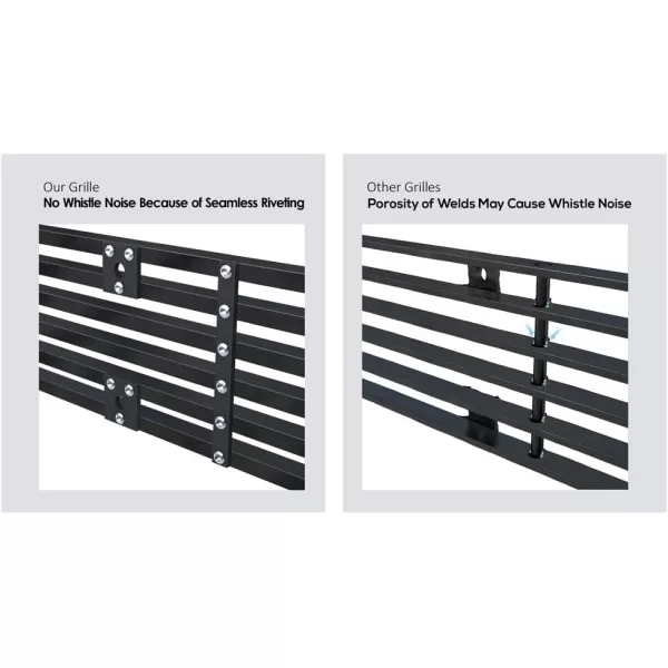 APS Compatible with Toyota Pickup 1992-1994 4WD Logo Show Main Upper Stainless Steel Chrome Billet Grille Grill Insert T65142A