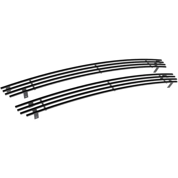 APS Compatible with Chevy Silverado 1500 1999-2002 &amp; 00-06 Suburban Tahoe Main Upper Stainless Steel Chrome 8x6 Billet Grille Insert C85068S