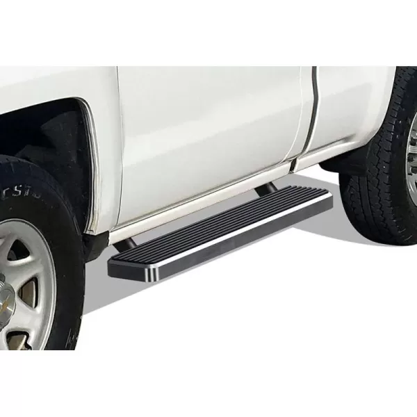 APS Running Boards  Compatible with Chevy Silverado GMC Sierra 1500 2500 1999-2006 Regular Cab &amp; 2500 HD 3500 01-06 &amp; Classic 07 