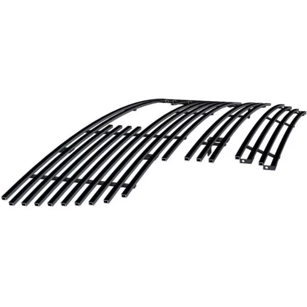 APS Compatible with GMC Sierra 1500 2500 3500 2003-2006 &amp; 07 Classic with Logo Show Stainless Steel Chrome 8x6 Billet Grille Insert Combo G67926C