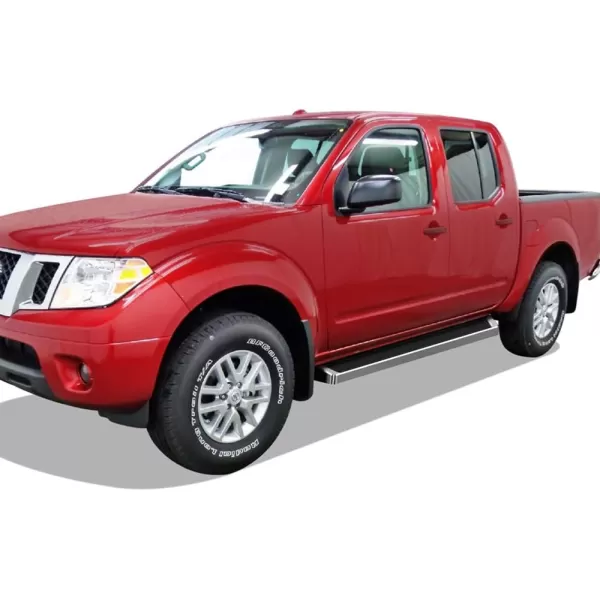 APS Running Boards  Compatible with Nissan Frontier 2005-2024 Crew Cab 5ft Bed 