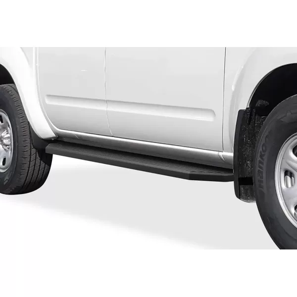APS Wheel to Wheel Running Boards 6-inch Compatible with Nissan Frontier 2005-2024 Crew Cab 5ft Bed 