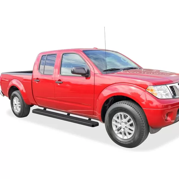 APS Wheel to Wheel Running Boards 6-inch Compatible with Nissan Frontier 2005-2024 Crew Cab 5ft Bed 