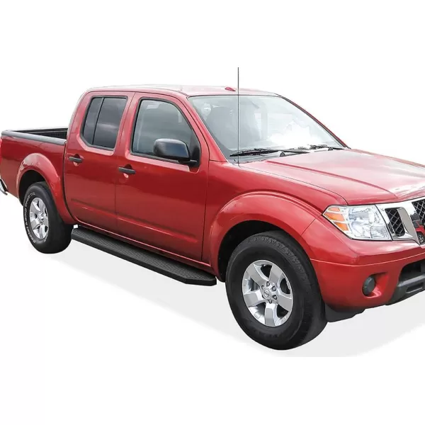 APS Wheel to Wheel Running Boards 6-inch Compatible with Nissan Frontier 2005-2024 Crew Cab 5ft Bed 