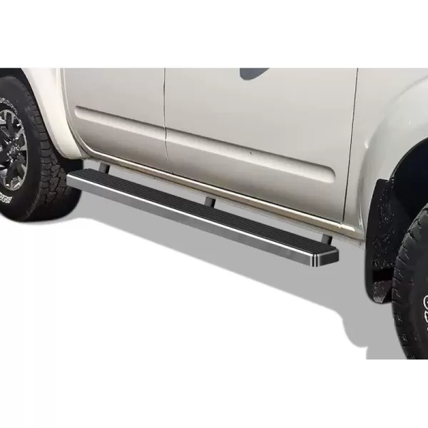 APS Running Boards  Compatible with Nissan Frontier 2005-2024 Crew Cab 5ft Bed 