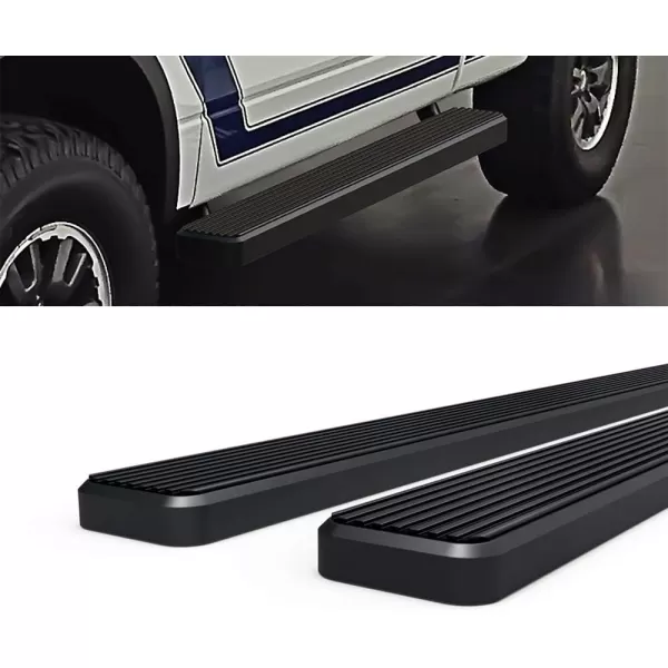 APS Running Boards  Compatible with Ford F150 2009-2014 Regular Cab 