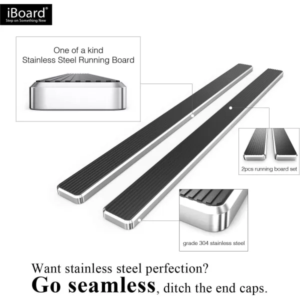 APS Black Running Boards Style Compatible with Ford Ranger 2019-2023 SuperCrew Cab 4-Door 
