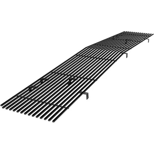 APS Premium Stainless Steel Chorme Billet Grille Insert Compatible with Chevy GMC C K Pickup 1981-1987 &amp; 81-88 Blazer Suburban Jimmy with Stacked Lights Main Upper N19-A20058C