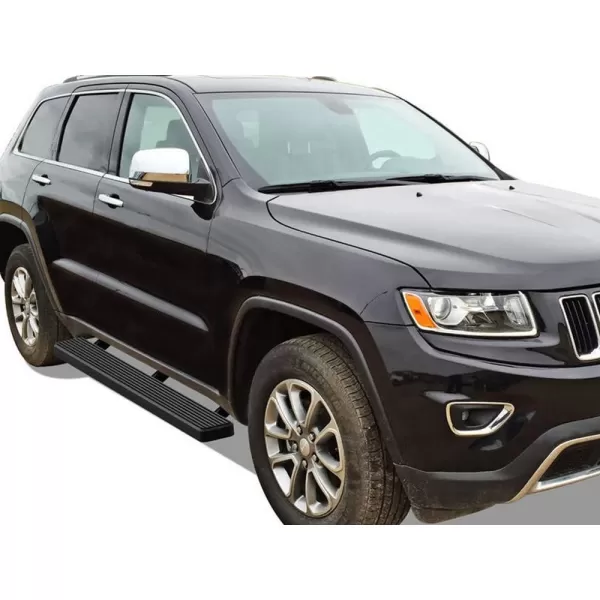APS Running Boards  Compatible with Jeep Grand Cherokee 2011-2021  Silver