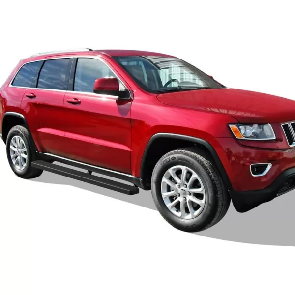 APS Running Boards  Compatible with Jeep Grand Cherokee 2011-2021  Silver