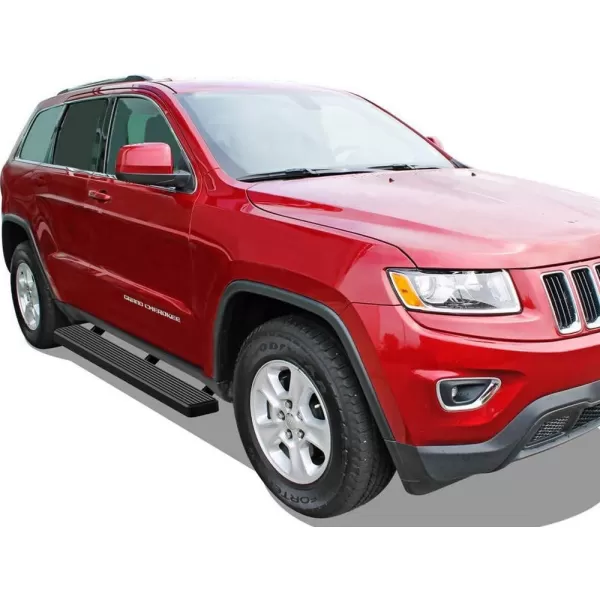 APS Running Boards  Compatible with Jeep Grand Cherokee 2011-2021  Silver