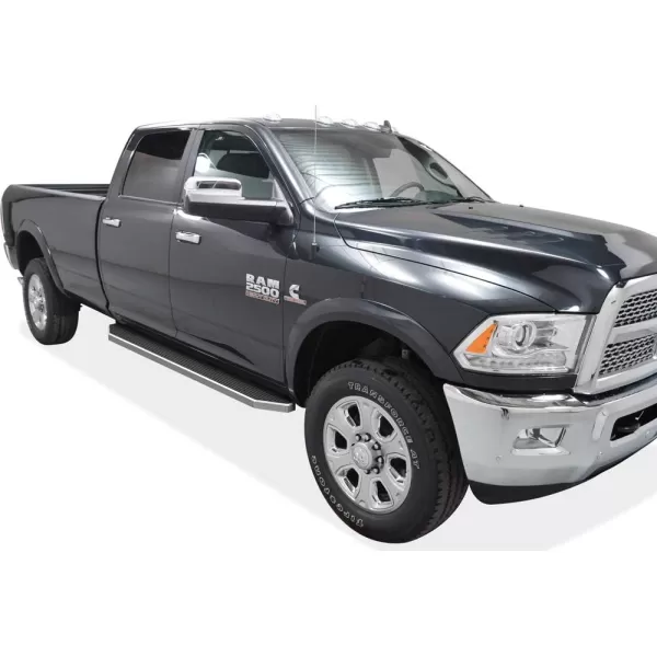 APS 6-inch Stainless Steel  Running Boards Side Bars Side Steps Compatible with Ram 1500 2009-2018 Crew Cab &amp; Ram 2500 3500 2010-2024