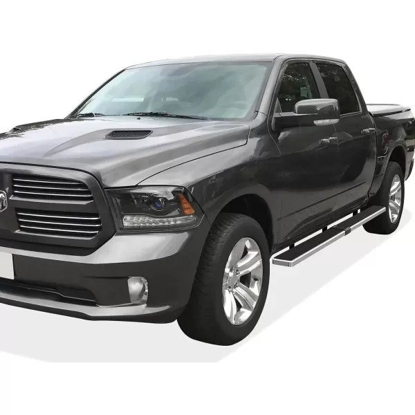 APS 6-inch Stainless Steel  Running Boards Side Bars Side Steps Compatible with Ram 1500 2009-2018 Crew Cab &amp; Ram 2500 3500 2010-2024
