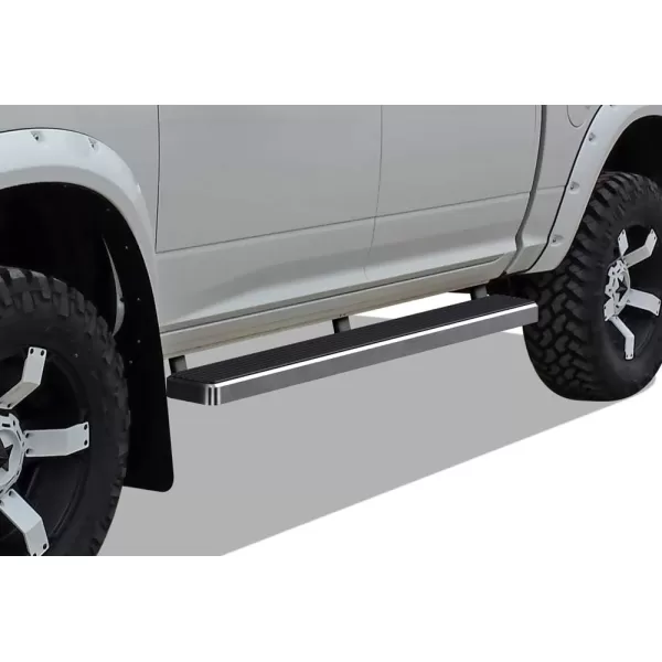 APS 6-inch Stainless Steel  Running Boards Side Bars Side Steps Compatible with Ram 1500 2009-2018 Crew Cab &amp; Ram 2500 3500 2010-2024