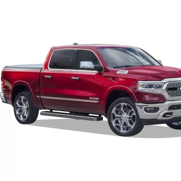 APS 6-inch Stainless Steel  Running Boards Side Bars Side Steps Compatible with Ram 1500 2019-2024 Crew Cab 
