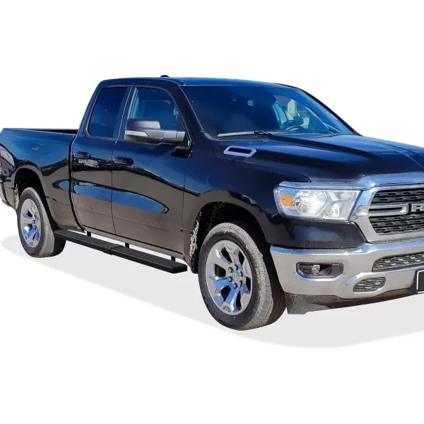 APS 6-inch Stainless Steel  Running Boards Side Bars Side Steps Compatible with Ram 1500 2019-2024 Crew Cab 