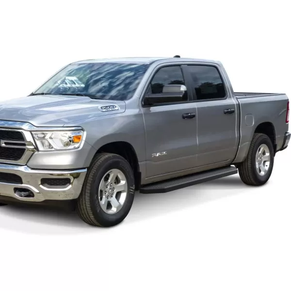 APS iBoard Third Generation Polished Flat Style Running Boards Side Step for Selected Dodge Ram 1500 Crew Cab