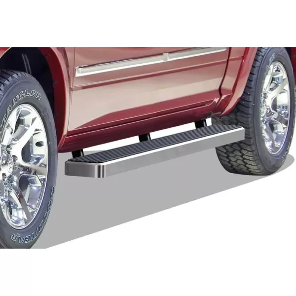 APS 6-inch Stainless Steel  Running Boards Side Bars Side Steps Compatible with Ram 1500 2009-2018 Crew Cab &amp; Ram 2500 3500 2010-2024