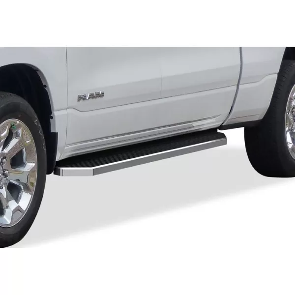 APS 6-inch Stainless Steel  Running Boards Side Bars Side Steps Compatible with Ram 1500 2019-2024 Crew Cab 