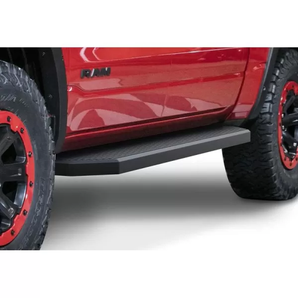 APS iBoard Third Generation Polished Flat Style Running Boards Side Step for Selected Dodge Ram 1500 Crew Cab