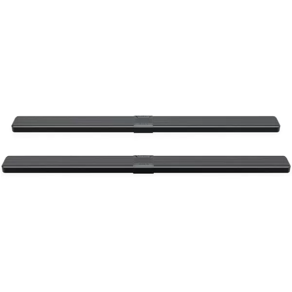 imageAPS 5in Black WheeltoWheel Side Steps Compatible with Toyota Tundra Double Cab 65ft Bed 0721