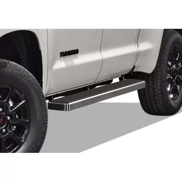 imageAPS Premium 5in Stainless Steel Running Boards Compatible with Toyota Tundra Double Cab 0721