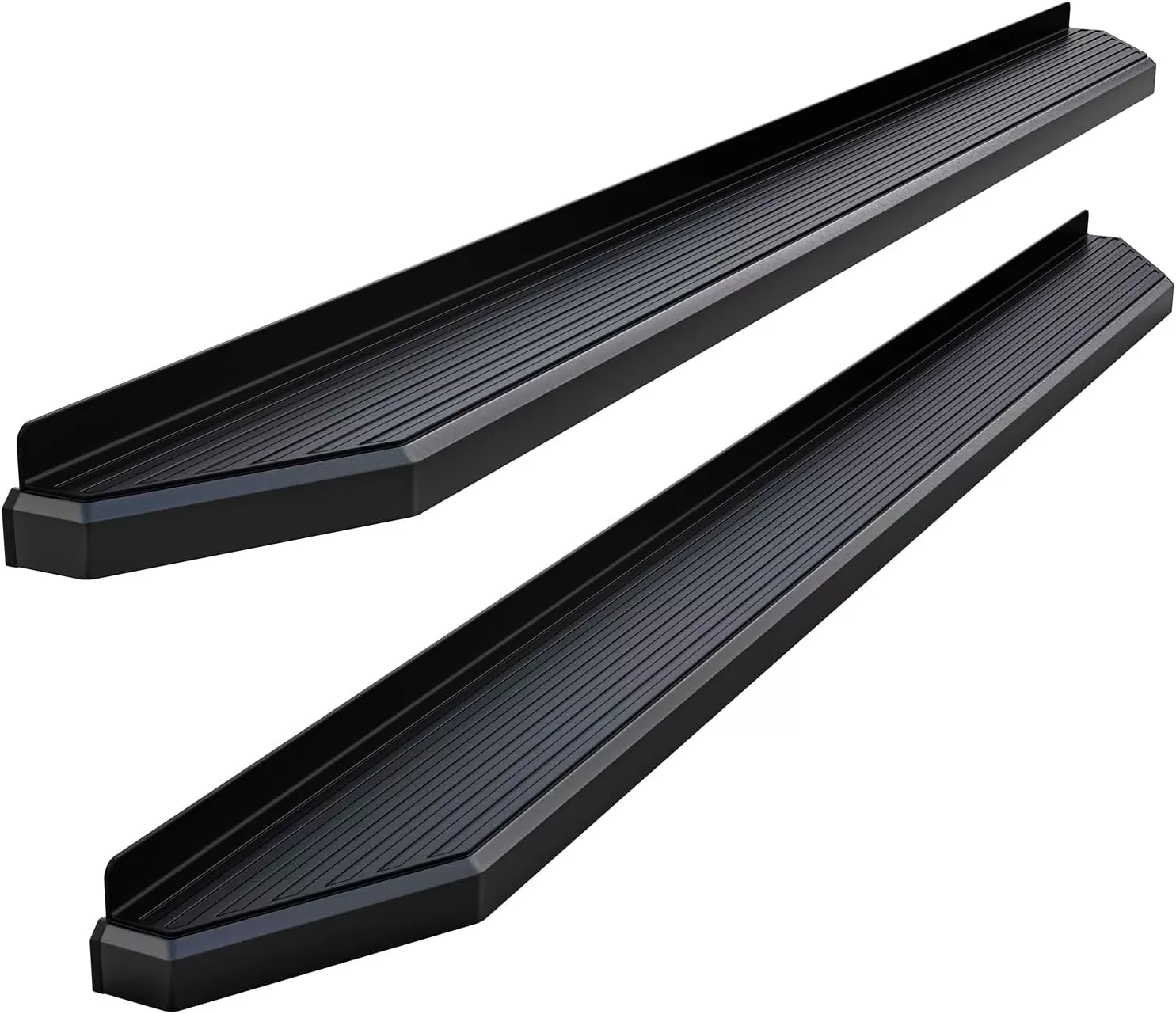 imageAPS 6inch Stainless Steel Black Flat Style Running Boards Nerf Bars Side Steps Compatible with Ram 1500 20092018 Crew Cab ampamp Ram 2500 3500 20102024