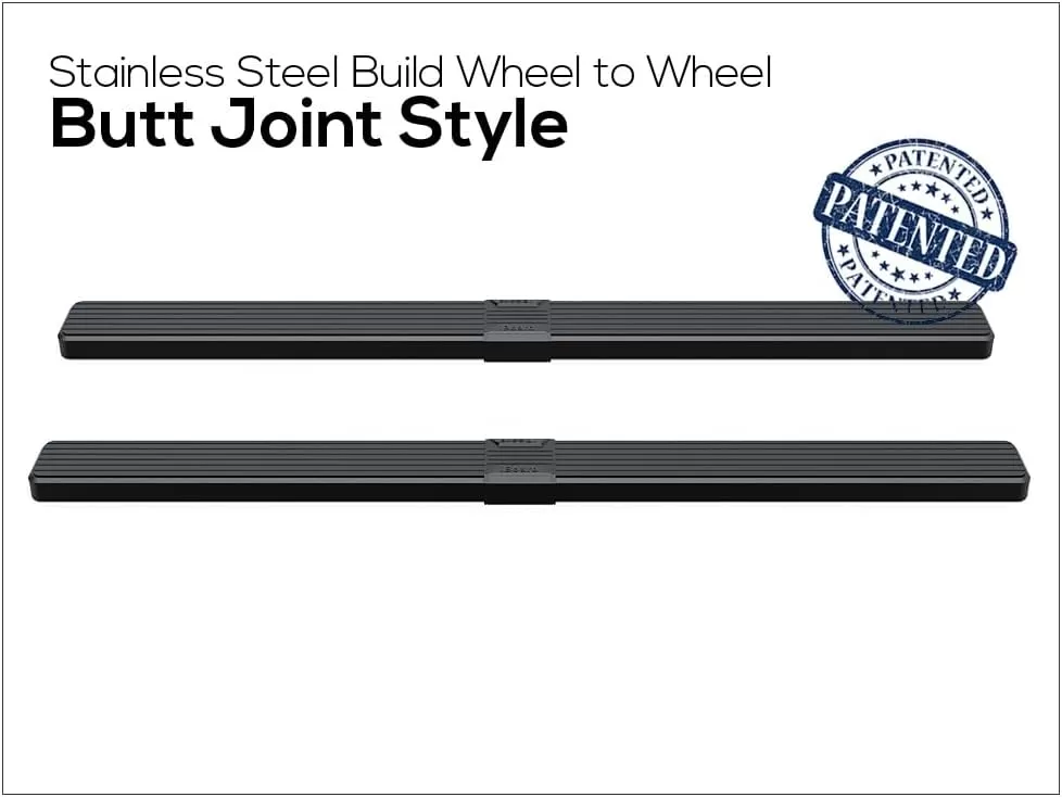 imageAPS Black Running Board Running Boards Nerf Bars Side Steps Step Rail Compatible with Ram 1500 20092018 Crew Cab ampamp Ram 2500 3500 20102024Aluminum Black