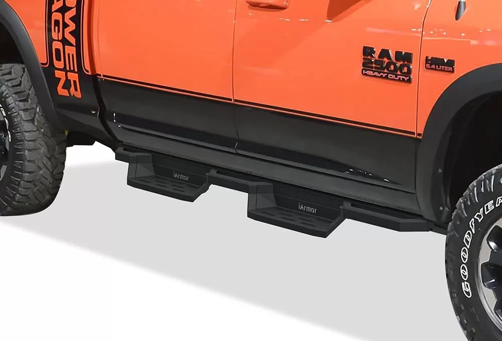 imageAPS Drop Steps Running Boards Compatible with Dodge Ram 1500 20092018 Crew Cab ampamp Dodge Ram 25003500 20102024 Crew Cab