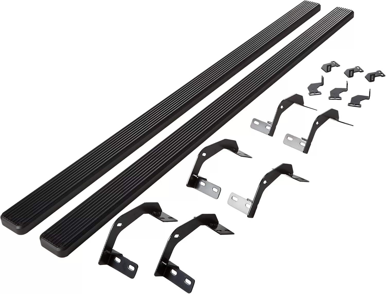 imageAPS IBDZ4791 Black 5quot Running Board Side Step iBoard Third Generation For Selected Dodge Ram 150025003500 Crew Cab Aluminum5 inches