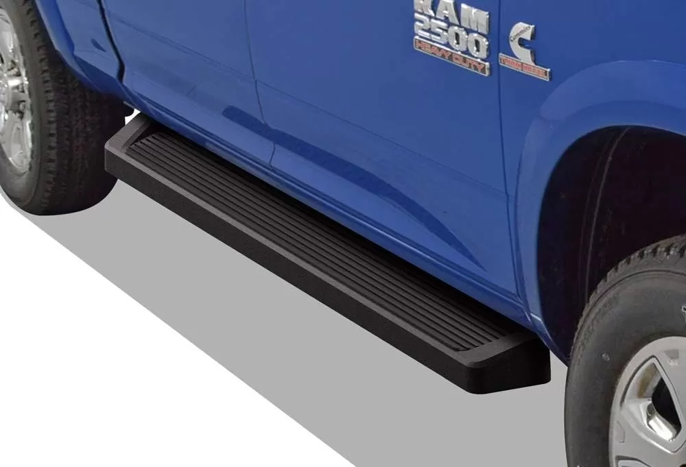 imageiBoard Third Generation Black Aluminum Running Boards Side Step for Selected Dodge Ram 1500 2500 3500 Crew Cab